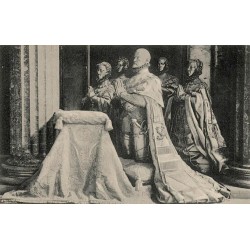 Monastère de San Lorenzo de El Escorial Enterramiento de Felipe II carte postale ancienne CPA