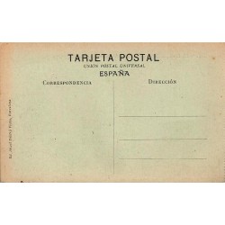 Barcelona Calle de Argüelles Granvia Diagonal Espagne Carte Postale Ancienne CPA A.T.V. 37