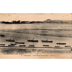 Ondaraik vu depuis Fuenterrabia carte postale ancienne CPA Phototypie Marcel Delboy Bordeaux