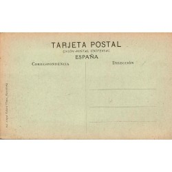 Barcelona Puerta del Ángel Espagne Carte Postale Ancienne CPA A.T.V. 33
