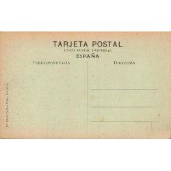 Barcelona Campanarios de la Catedral Espagne Carte Postale Ancienne CPA A.T.V. 34