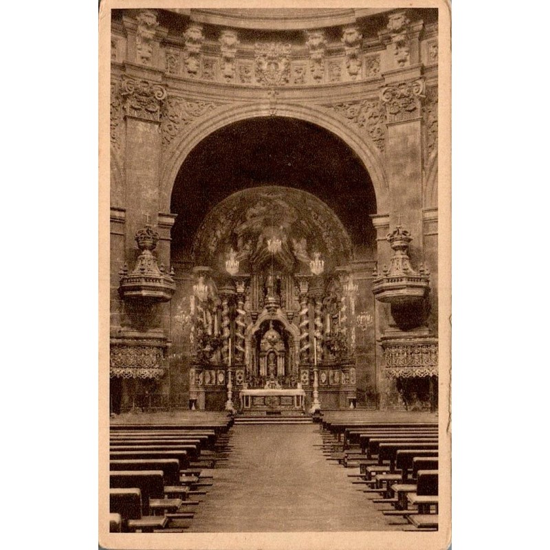 Loyola Altar Mayor de la Basílica carte postale ancienne CPA intérieur du sanctuaire