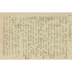 Carte postale ancienne Grottes d’Enfer intérieur cuisine chambre