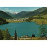 Carte postale ancienne Davos Hohwald Davosersee Tinzenhorn Piz Mitgel