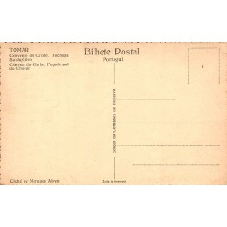 Tomar Convento de Cristo Façade Sud du Chœur Portugal Carte Postale Ancienne CPA