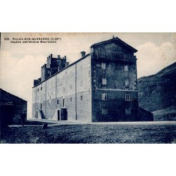 Piccolo San Bernardo Ospizio dell'Ordine Mauriziano carte postale ancienne CPA Italie