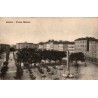 Livorno Piazza Mazzini Italie Carte Postale Ancienne CPA Vue de la Place et Obélisque