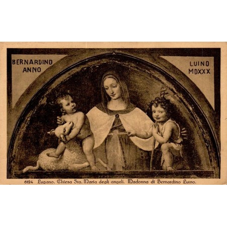6124 - Chiesa Sta. Maria degli angeli. Madona du Bernardo Luino