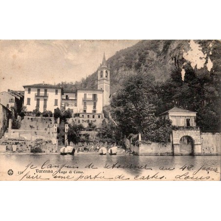 Varenna Lago di Como carte postale ancienne CPA n°119 Italie