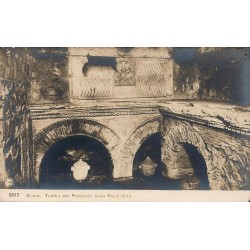 Rome Tomba dei Pancrazi Via Latina carte postale ancienne CPA parc archéologique Italie