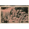 Caserta Panorama di Leucio cascade monumentale carte postale ancienne CPA Italie
