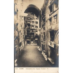 Rome Colombario Vigna Codini III carte postale ancienne CPA n°860 Italie