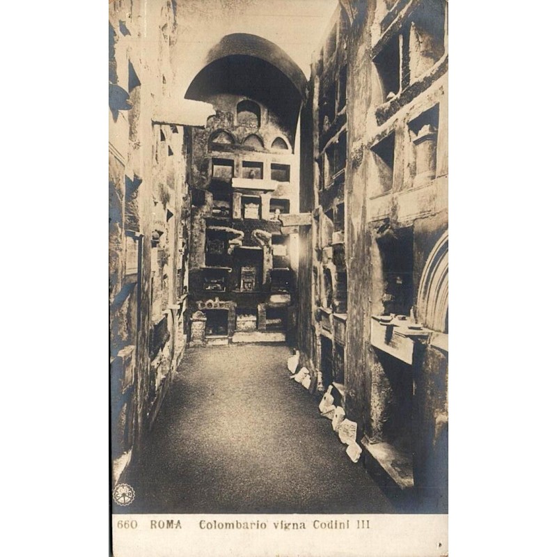 Rome Colombario Vigna Codini III carte postale ancienne CPA n°860 Italie