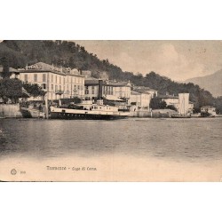 Tremezzo Lago di Como carte postale ancienne CPA panorama lac de Côme Italie