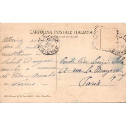 Tremezzo Lago di Como Italie Carte Postale Ancienne CPA Panorama du Lac de Côme