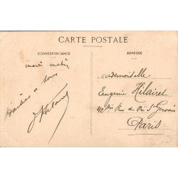 Carte postale ancienne Roche Méane vue du col du Clos des Cavales