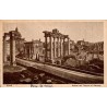 Rome Avanzi del Tempio di Saturno carte postale ancienne CPA Forum Romain Italie