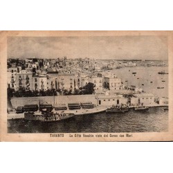 Taranto La Città Vecchia vista dal Corso Due Mari carte postale ancienne CPA Pouilles Italie