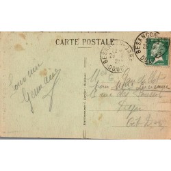 Carte postale ancienne Besançon les Bains Fontaine des Dames