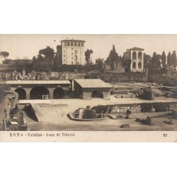 Rome Palatin Casa di Tiberio carte postale ancienne CPA Italie vestiges impériaux