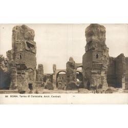 Rome Thermes de Caracalla Archi Centrali carte postale ancienne CPA Italie