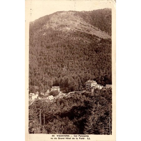 Vizzavona Col Palmente vu du Grand Hôtel de la Forêt carte postale ancienne CPA LL Corse