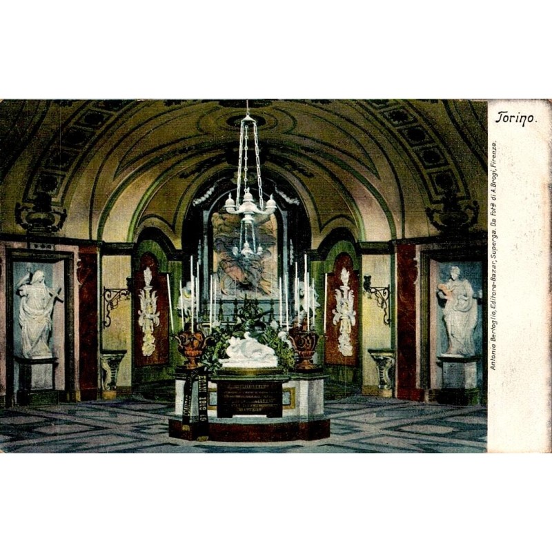 Forino vue générale carte postale ancienne CPA Italie Campanie