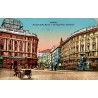 Naples Piazza della Borsa et Via Guglielmo Sanfelice carte postale ancienne CPA Italie