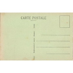 Carte postale ancienne Bassins du Doubs frontière franco-suisse