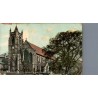 Carte postale ancienne CPA St. Augustine's Church Endcliffe Sheffield Angleterre église néogothique colorisée