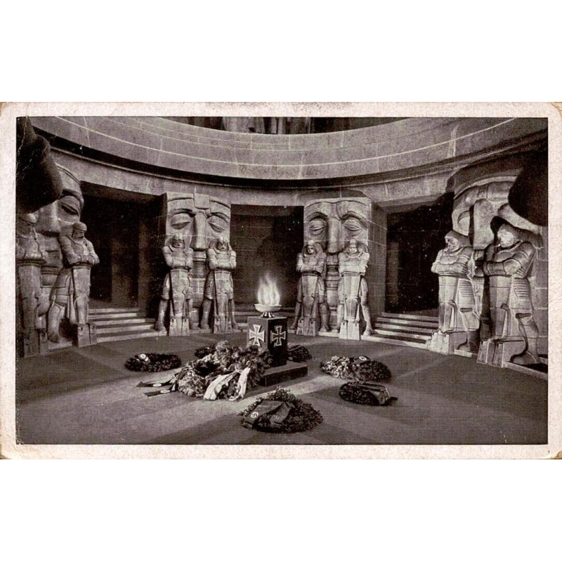 Carte postale ancienne CPA Leipzig Völkerschlachtdenkmal intérieur du monument de la Bataille des Nations