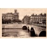 Carte postale ancienne du Pont Battant et de l’Église de la Madeleine à Besançone
