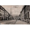 Carte postale ancienne CPA Sarre-Union Saaralben Hauptstraße avec l'église Saint-Georges dans le Bas-Rhin