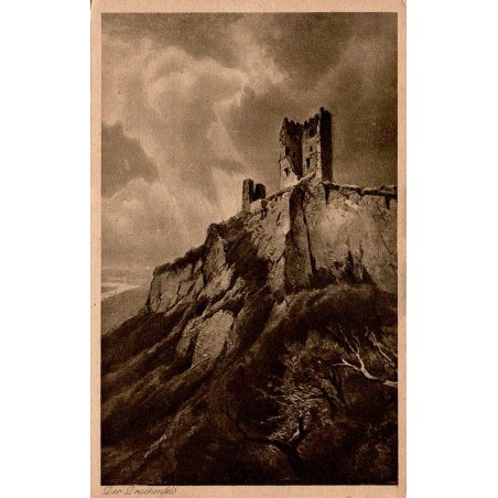 Der Drachenfels Allemagne Carte Postale Ancienne CPA Château Ruines Vallée du Rhin