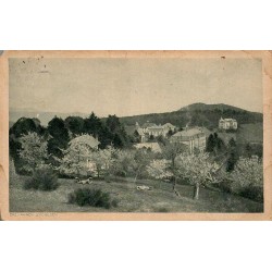 Carte postale ancienne des Trois-Épis montrant une vue générale du village de Drei-Ähren dans les Vosges alsaciennes.