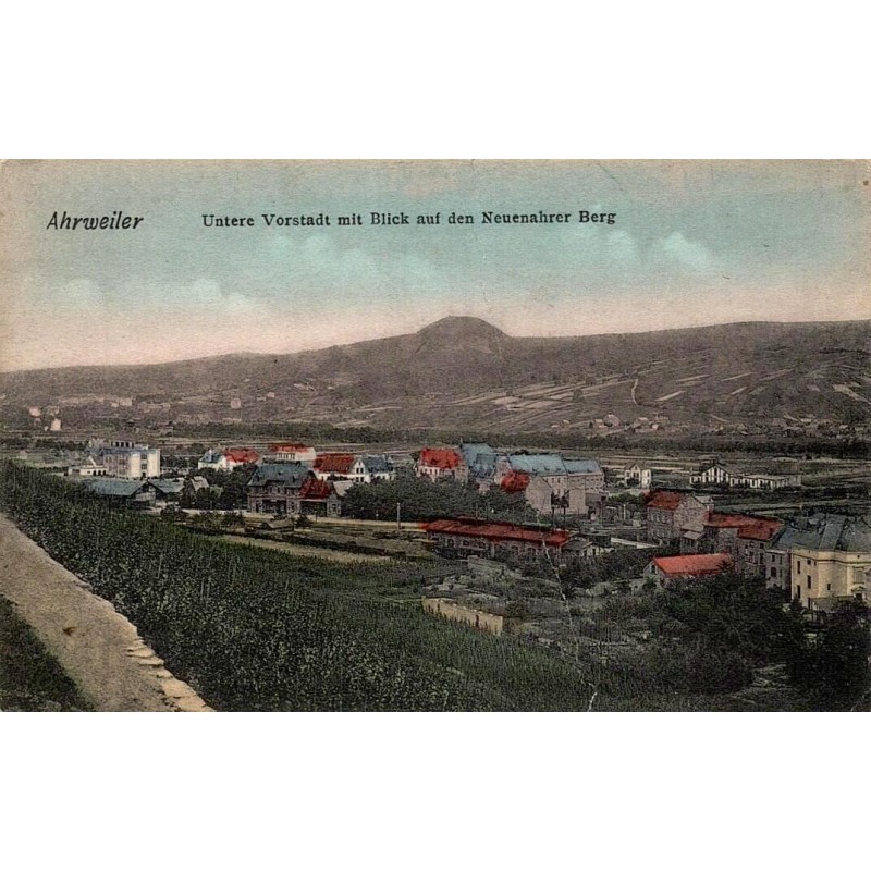 Ahrweiler Untere Vorstadt Neuenahrer Berg Allemagne Carte Postale Ancienne CPA