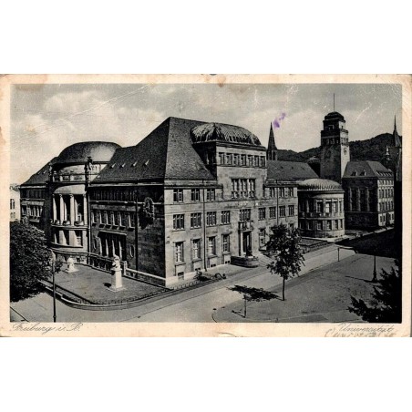 Fribourg-en-Brisgau Université Allemagne Carte Postale Ancienne CPA Freiburg i. B.
