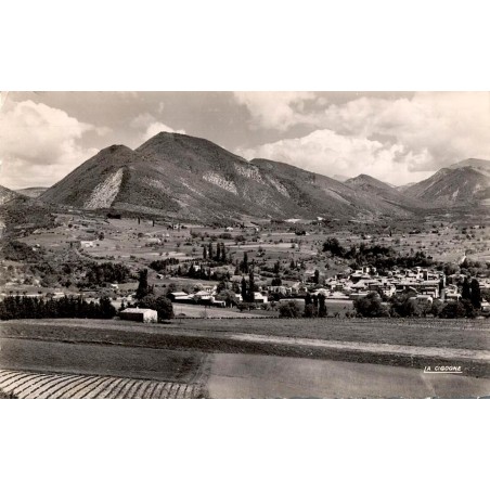 Carte postale ancienne vue générale de Dieulefit Montmirail et Vente Drôme