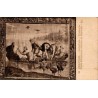 Carte postale ancienne de Beauvais représentant la tapisserie des Gobelins « Paix d'Ulysse » d'après Raphaël.