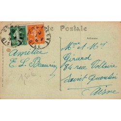 Compiègne Palais de Compiègne Façade principale – CPA ancienne Oise
