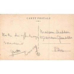 Pierrefonds Entrée du Château – CPA ancienne voyagée Oise