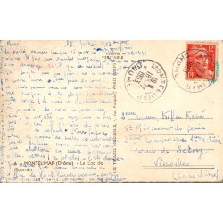 Carte postale ancienne Montélimar lac de Gournier