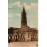 Carte postale ancienne de Toulouse, abside de la basilique Saint-Sernin.