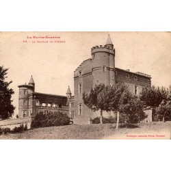 Carte postale ancienne du château de Pibrac en Haute-Garonne.