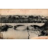 Carte postale ancienne de Montréjeau, pont du chemin de fer sur la Garonne.