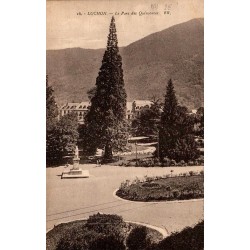 Luchon Parc des Quinconces Carte Postale Ancienne CPA