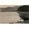 Carte postale ancienne de la digue du bassin de Saint-Ferréol dans la Montagne Noire.