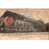 Carte postale ancienne de l'Hôpital et de la chapelle Saint-Joseph à Moulins avec timbre et oblitération de 1905.