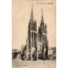 Carte postale ancienne Quimper cathédrale Saint-Corentin Finistère Bretagne