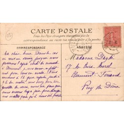 Néris-les-Bains Rue Boirot-Desservier Carte Postale Ancienne CPA